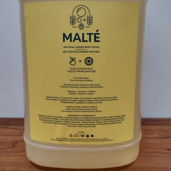 MALTÉ - Gel douche - Yuzu & Pamplemousse - Vrac